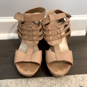 Tan Wedges
